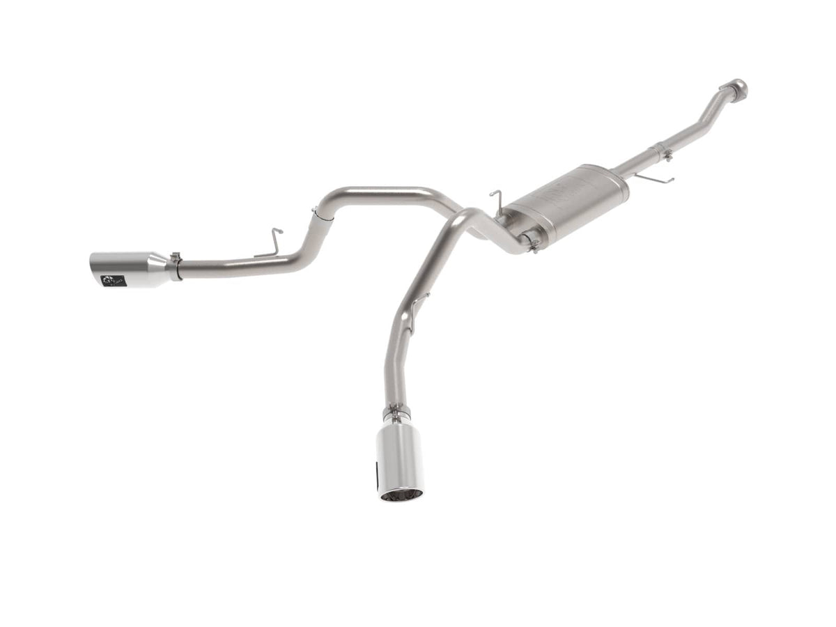 CAT -BACK S/S EXHAUST W/POLISHED TIPS 21-26 F150 2.7/3.5/5.0L