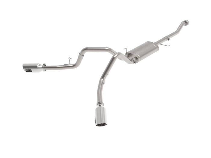 CAT -BACK S/S EXHAUST W/POLISHED TIPS 21-26 F150 2.7/3.5/5.0L