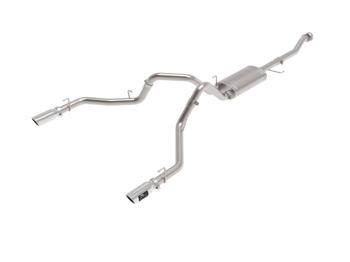 CAT-BACK S/S EXHAUST W/POLISHED TIPS 21-26 F150