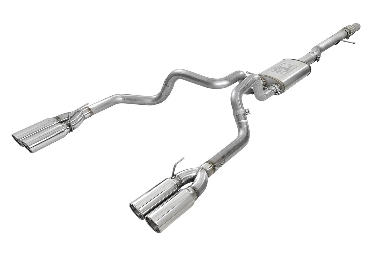 CAT-BACK S/S EXHAUST W/POLISHED TIPS 19-26 GM 1500 6.2L