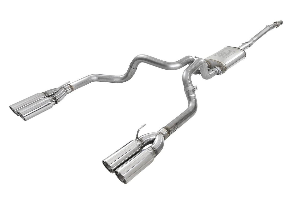 CAT-BACK S/S EXHAUST W/POLISHED TIPS 19-26 GM 1500 5.3L