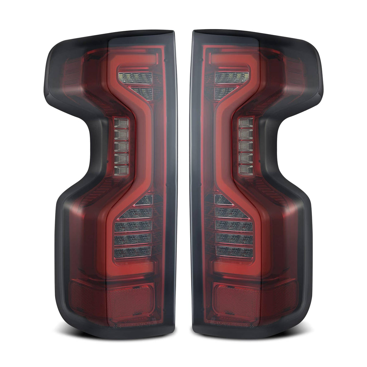 RED SMOKE LED T.LITE 19-25 CHEV 1500/ 20-23 HD