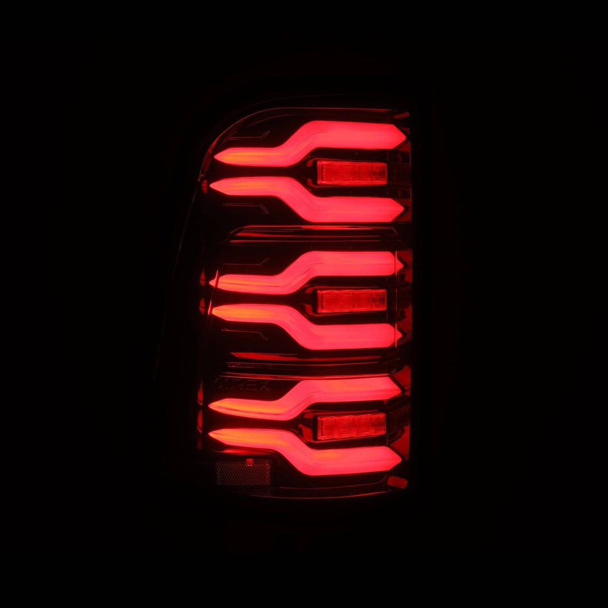 BLACK RED LED TAIL LIGHTS 25-26 RAM 1500