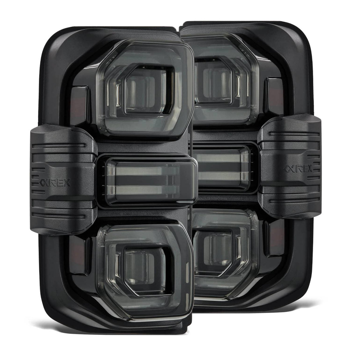 BLACK LED TAIL LIGHTS 21-26 BRONCO