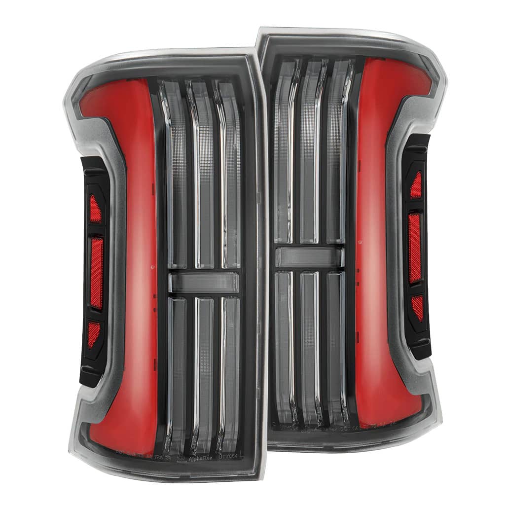 BLACK RED LED TAIL LIGHTS 24-26 TACOMA