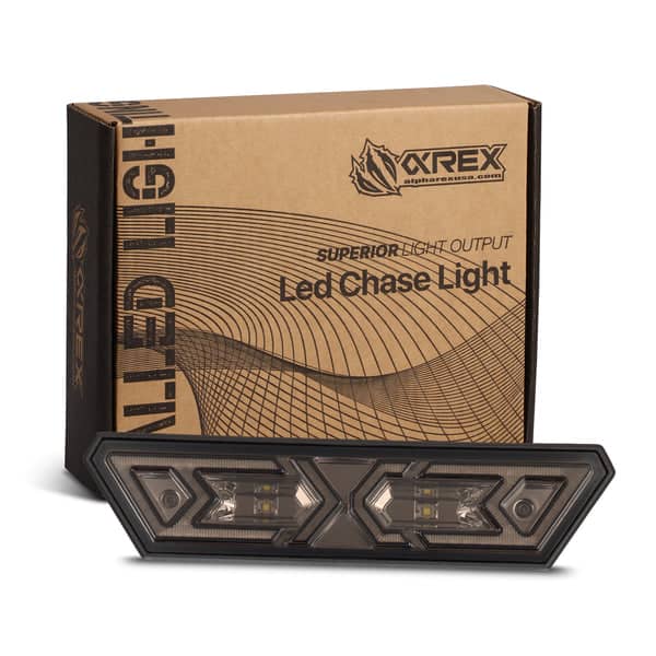 MULTI-FUNCTIONAL LED OFF-ROAD CHASE LIGHT BLACK SMOKE