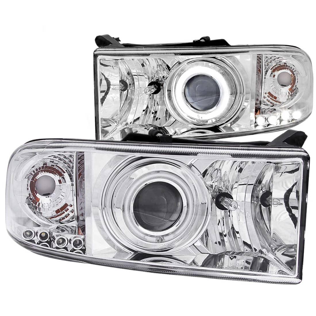 PROJECTOR HEADLIGHTS DODGE RAM 94-01 1500/ 94-02 2500/3500