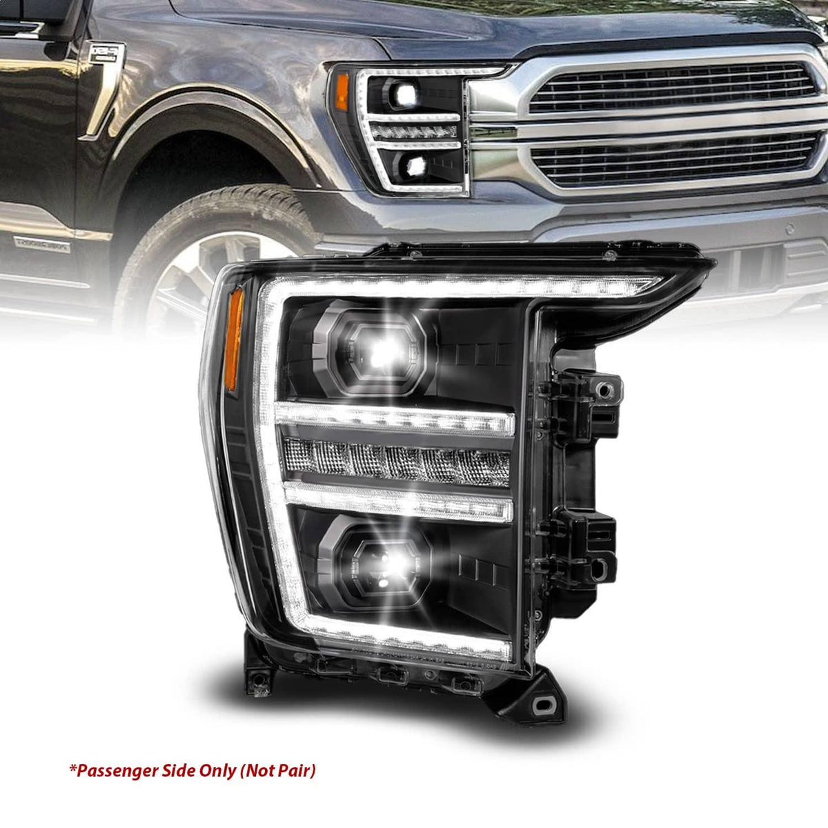 H.LITE PROJECTOR 21-23 F150 XL/XLT - PASSENGER