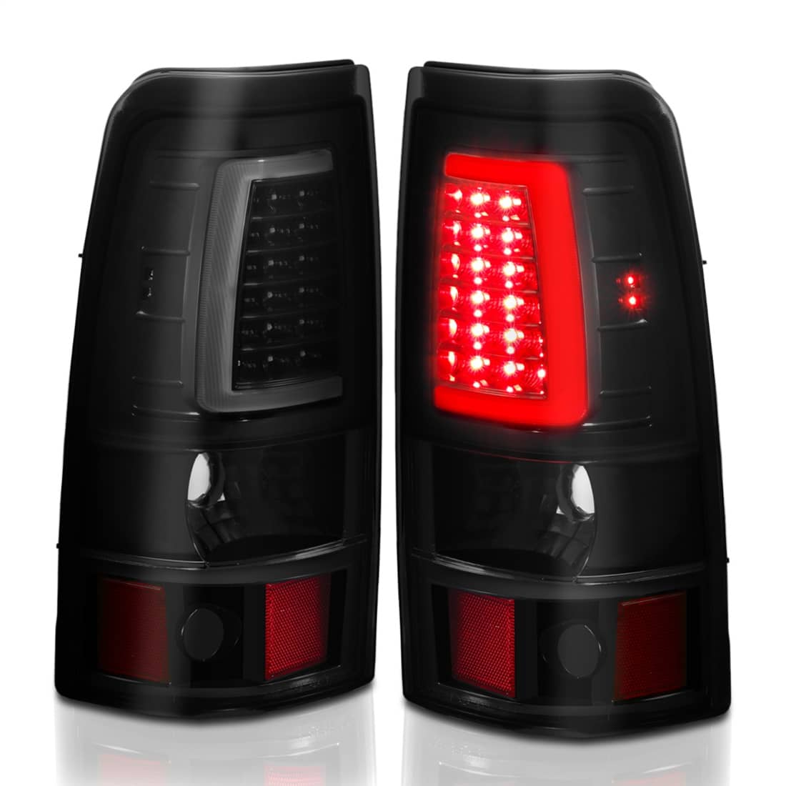 LED TAIL LIGHTS 99-02 CHEV ; 99-06 GMC