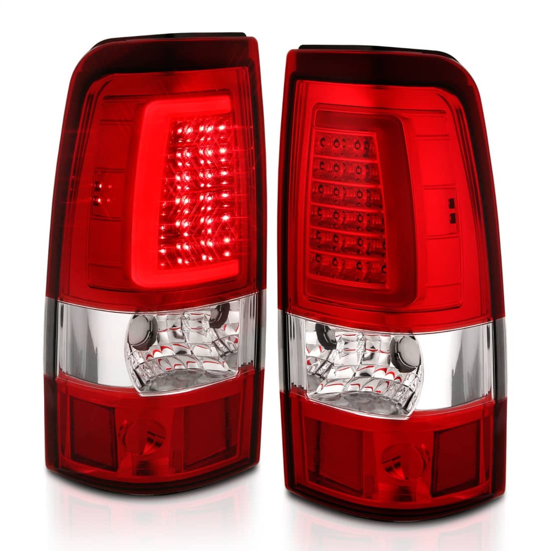 LED TAIL LIGHTS 99-02 CHEV ; 99-06 GMC