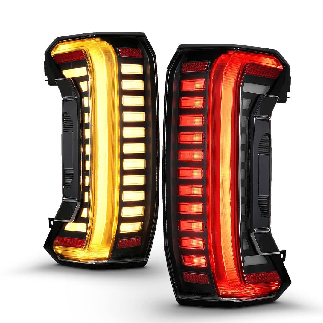 BLACK LED TAIL LIGHTS 22-26 TUNDRA