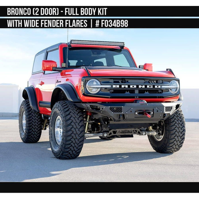 WIDE BODY OFF ROAD KIT 21-26 BRONCO 2 DOOR