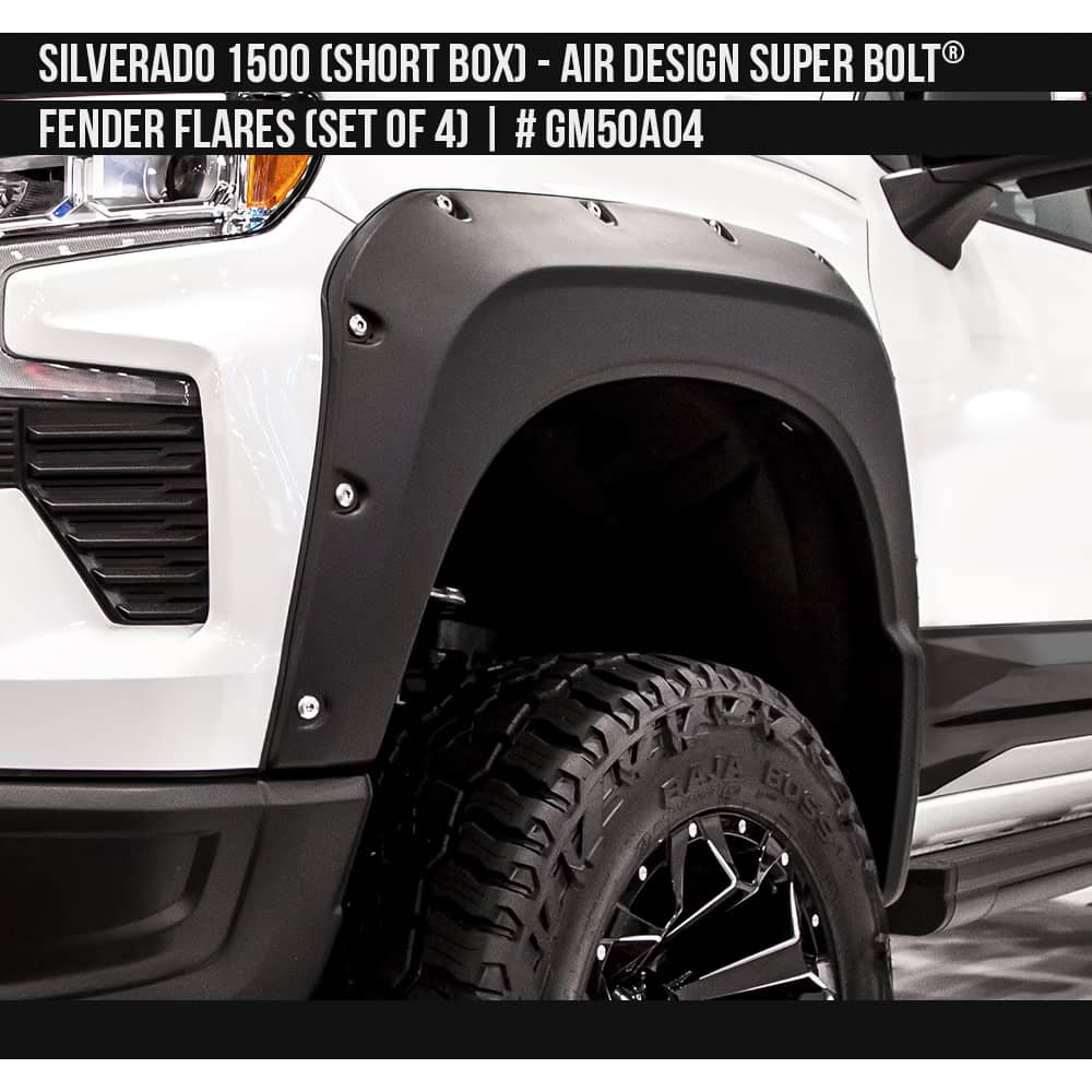 SUPERBOLT FLARES 22-26 CHEV 1500 5'10"