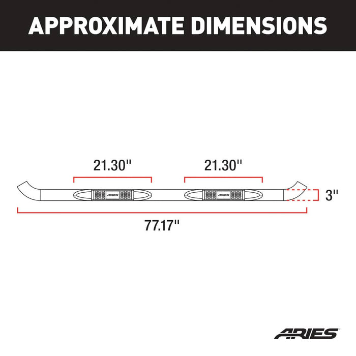 SS SIDE BARS 04-14 F150 EXT.