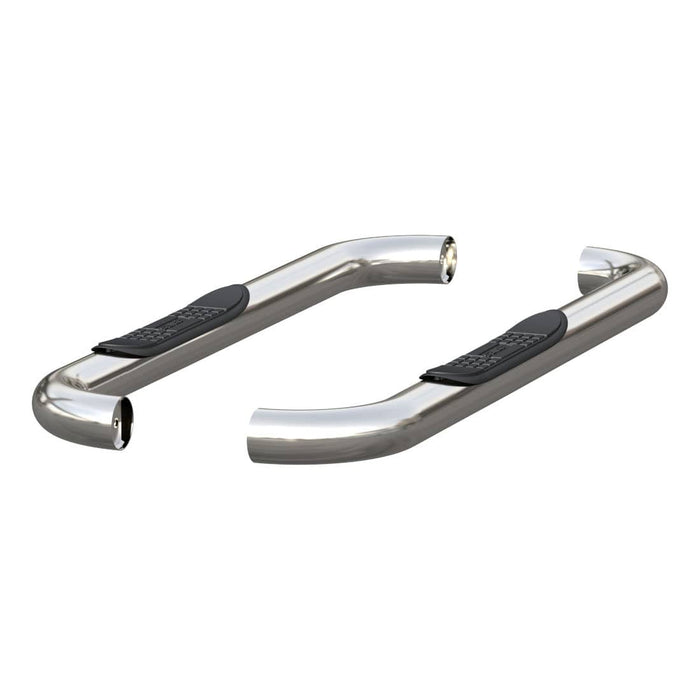 STAINLESS SIDE BARS 09-18 RAM 1500/19-24 CLASSIC/10-26 2500/3500 REGULAR CAB