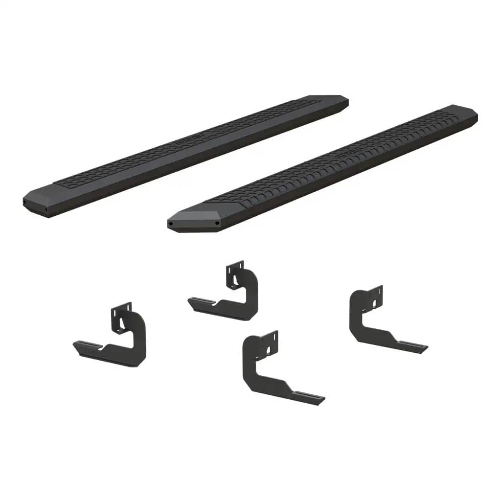 BLACK AVANTEDGE SIDE BARS 04-14 F150 CREW CAB