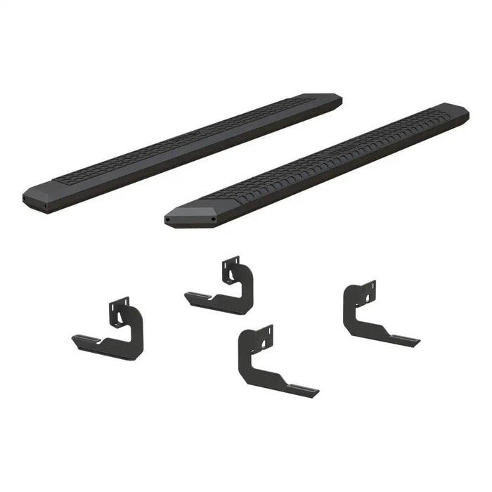 BLACK AVANTEDGE SIDE BARS 04-14 F150 CREW CAB