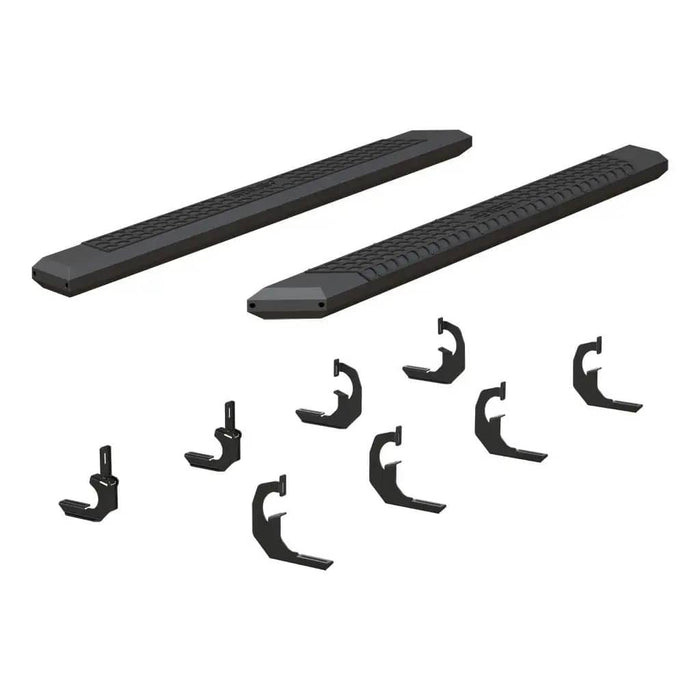 BLACK AVANTEDGE SIDE BARS 07-19 GM HD DIESEL EXTENDED CAB