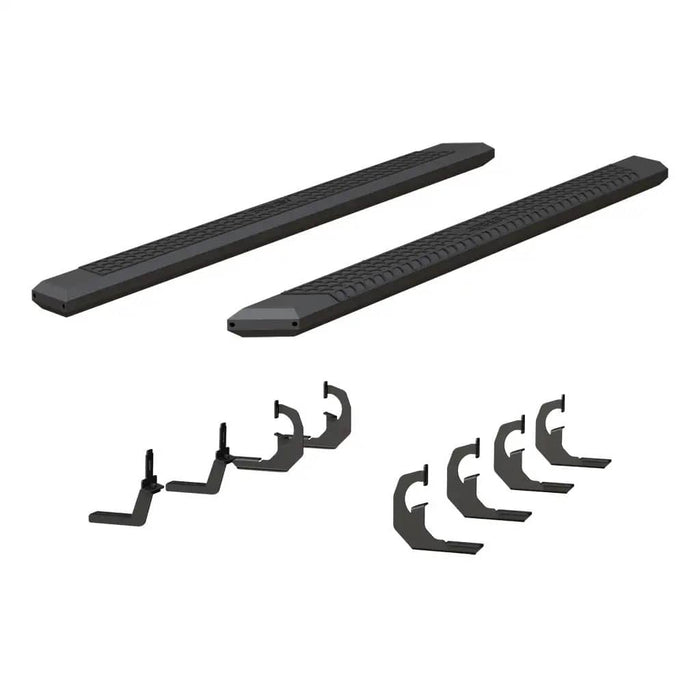 BLACK AVANTEDGE SIDE BARS 07-19 GM HD DIESEL CREW CAB