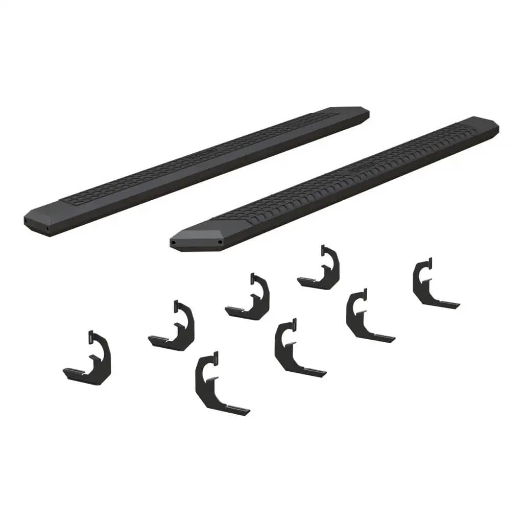 BLACK AVANTEDGE SIDE BARS 07-18 GM 1500/07-19 HD (GAS) CREW/15-20 SUB/YUK XL