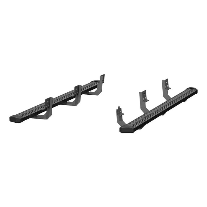 BLACK SLIMGRIP SIDE BARS 09-18 RAM 1500/19-24 CLASSIC EXTENDED CAB