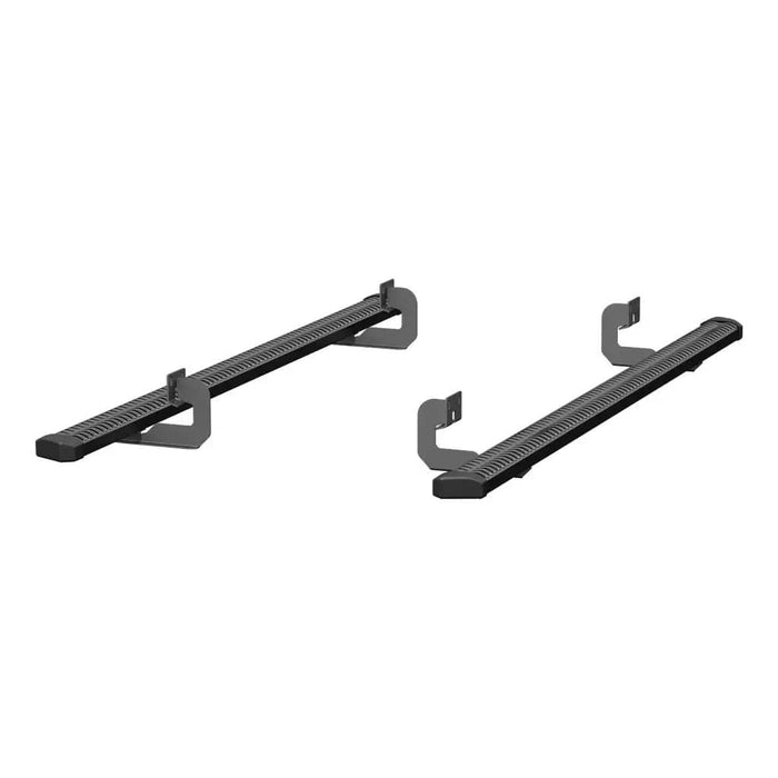 BLACK SLIMGRIP SIDE BARS 04-14 F150 CREW CAB