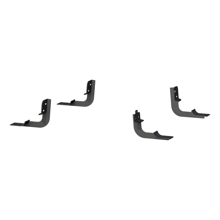 6" OVAL SIDE BAR MOUNTING BRACKETS 16-18 RAM 1500/16-24 2500/3500 REG.CAB