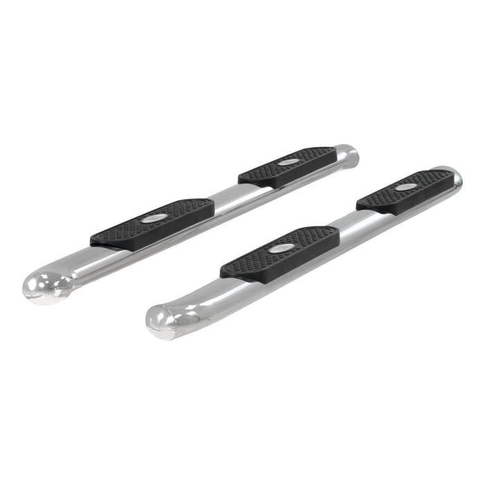 4" OVAL SIDE BARS 07-18 GM 1500/ 07-19 HD EXTENDED CAB
