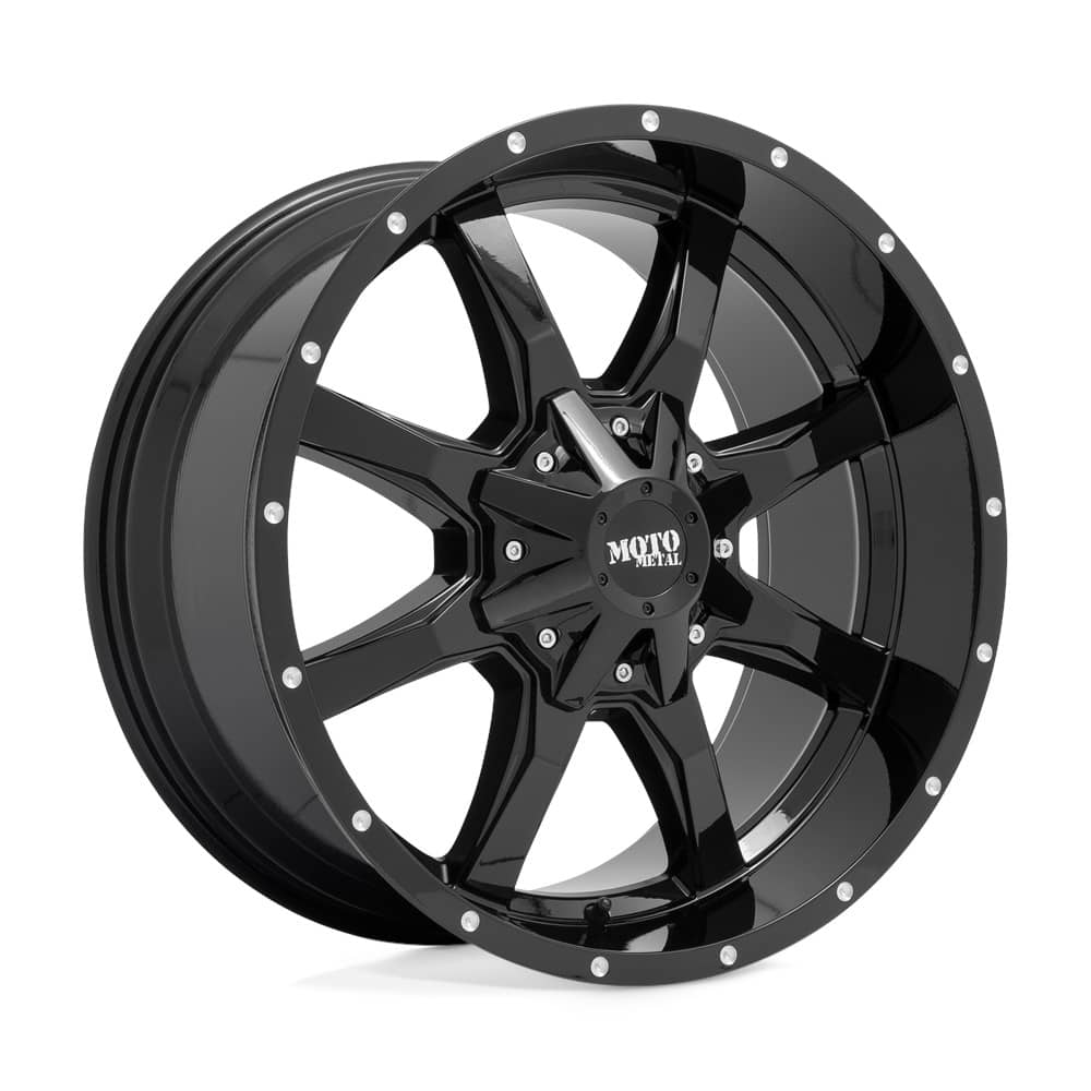 MO970 20X10 6X135/5.5 G-BLK MILL LP -18MM
