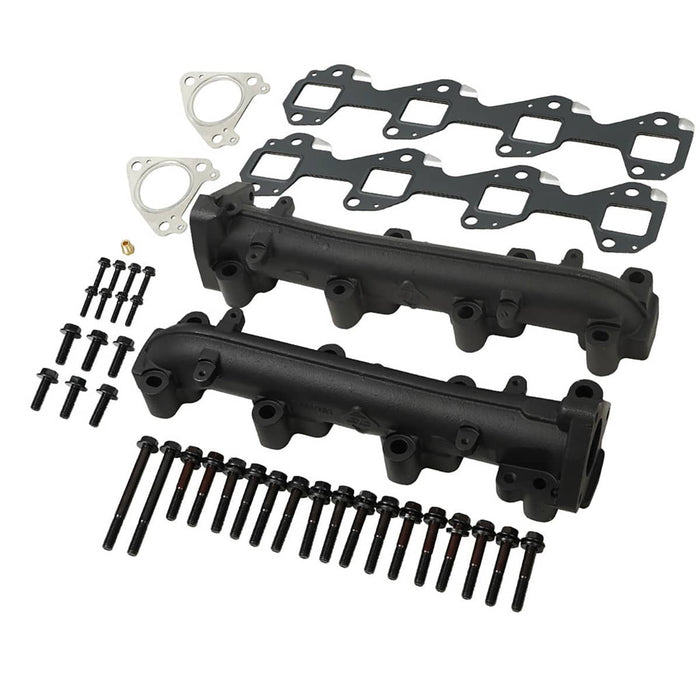 EXHAUST MANIFOLD KIT 01-16 SILVERADO/SIERRA HD 6.6L DURAMAX