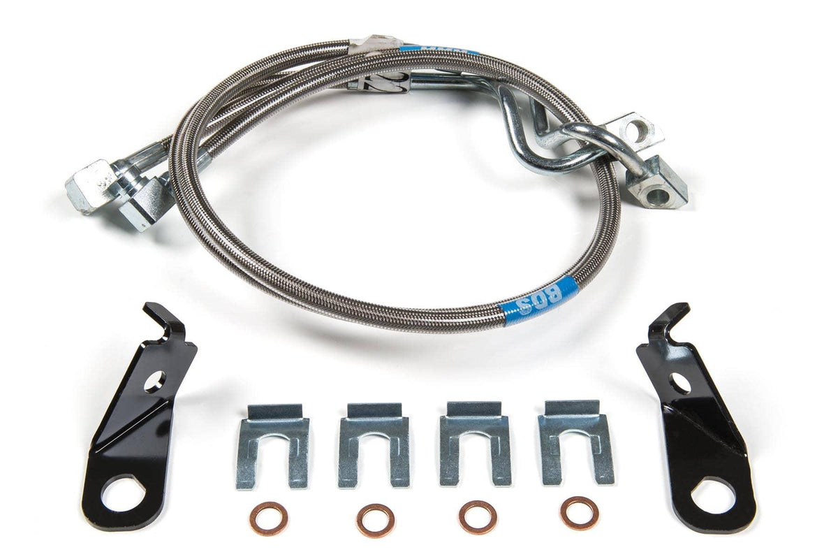 FRONT BRAKE LINE KIT FOR 4-8" LIFT KITS 11-15 S/DUTY