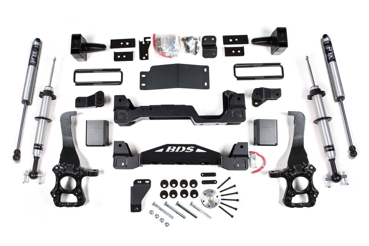 6" LIFT KIT W/ FOX 2.0 IPF SHOCKS 15-20 F-150 4WD
