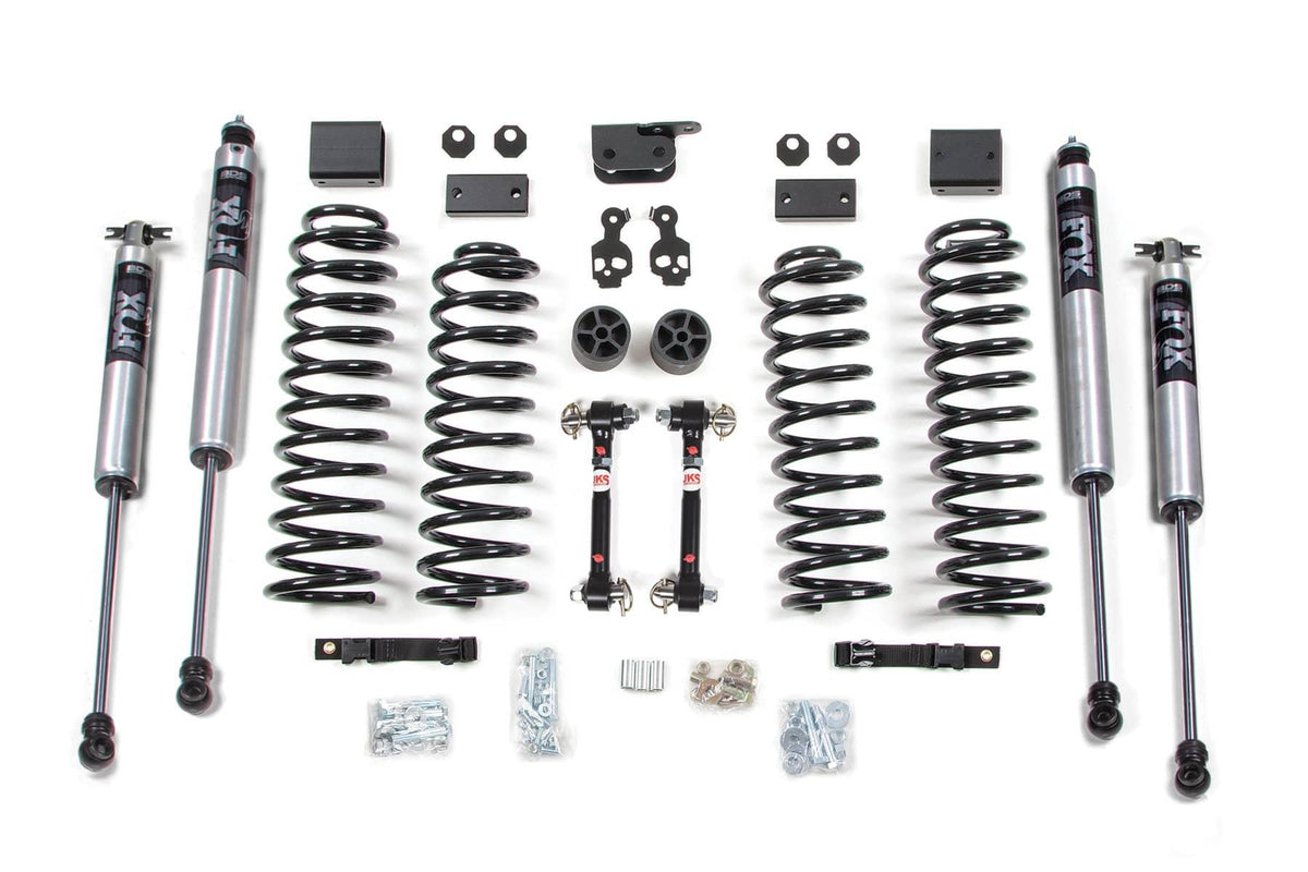 3" LIFT KIT W/ FOX 2.0 SHOCKS & FIXED SWAY BARS 07-11 WRANG. 2-DR