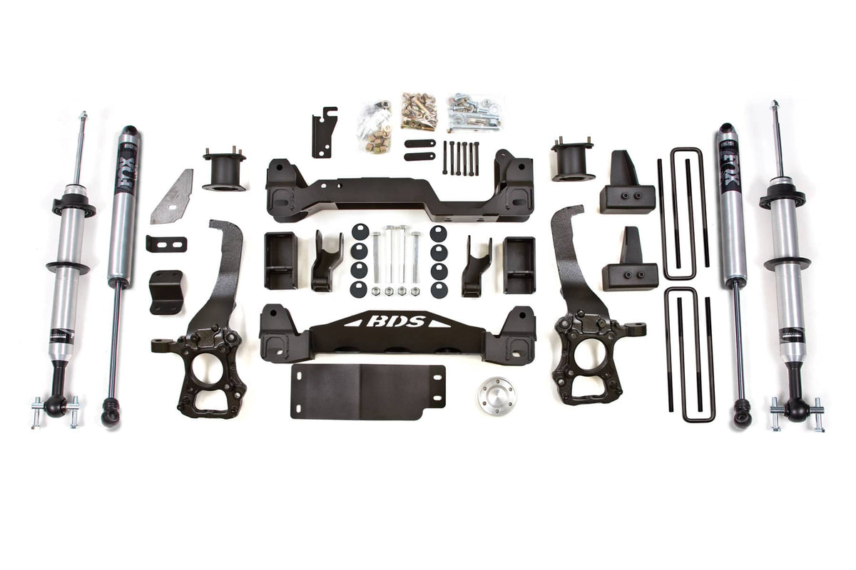 4" LIFT KIT W/ FOX 2.0 STRUTS & SHOCKS 2014 F-150 4WD
