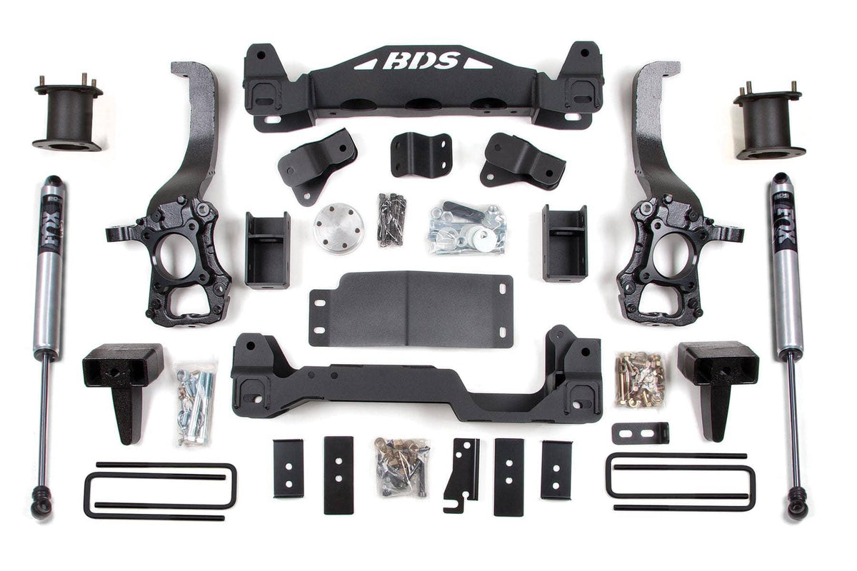 6" LIFT KIT W/ FOX 2.0 SHOCKS 2014 F150 (EXC. RAPTOR) 4WD