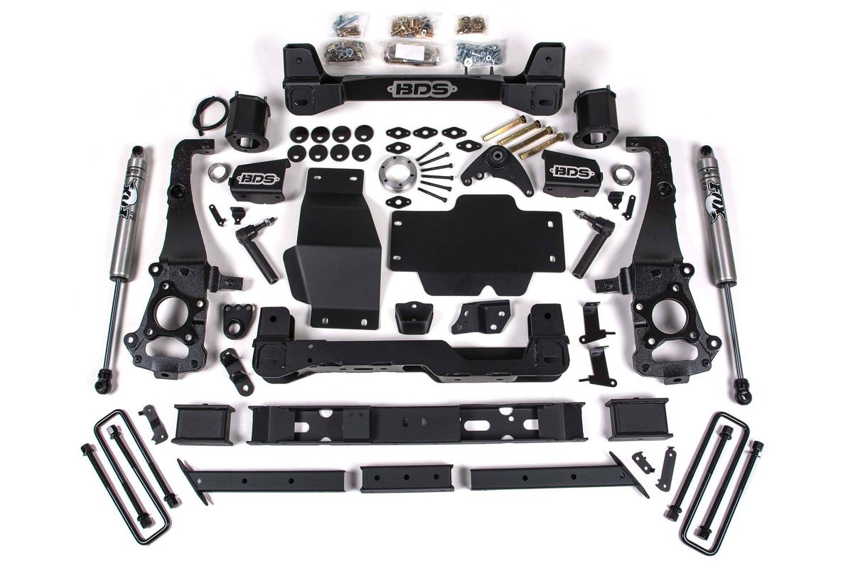 6" LIFT KIT W/ FOX 2.0 SHOCKS 19-23 RANGER 4WD W/ CAST ALUM. KNUCKLES