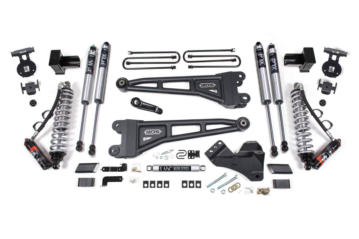 5" RADIUS ARM LIFT KIT W/ FOX 2.5 COIL-OVERS 20-22 S/DUTY 4WD DIESEL