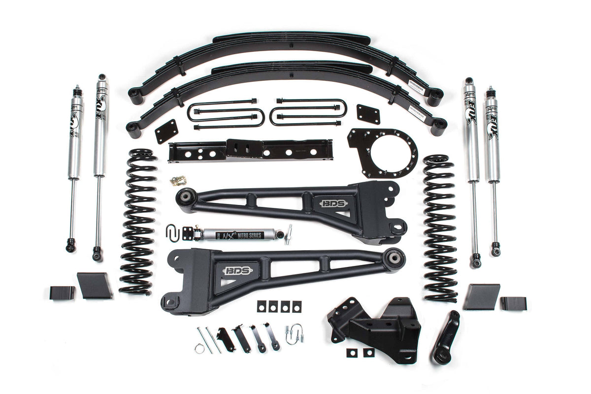 6" LIFT KIT WITH LEAF SPRINGS & NX2 SHOCKS 20-22 S/DUTY DIESEL