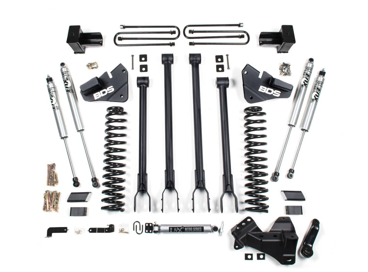 5" 4-LINK LIFT KIT W/ NX2 SHOCKS 20-22 S/DUTY 4WD DIESEL