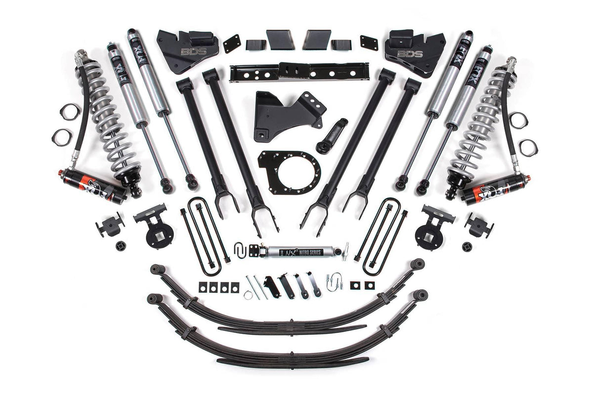 7" 4-LINK LIFT KIT W/ FOX 2.5 COIL-OVERS 20-22 S/DUTY 4WD DIESEL