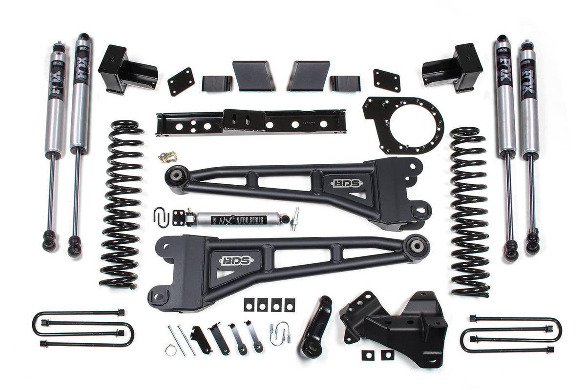 7" RADIUS ARM LIFT KIT W/ FOX 2.0 SHOCKS 20-22 F-350 4WD DUALLY DIESEL