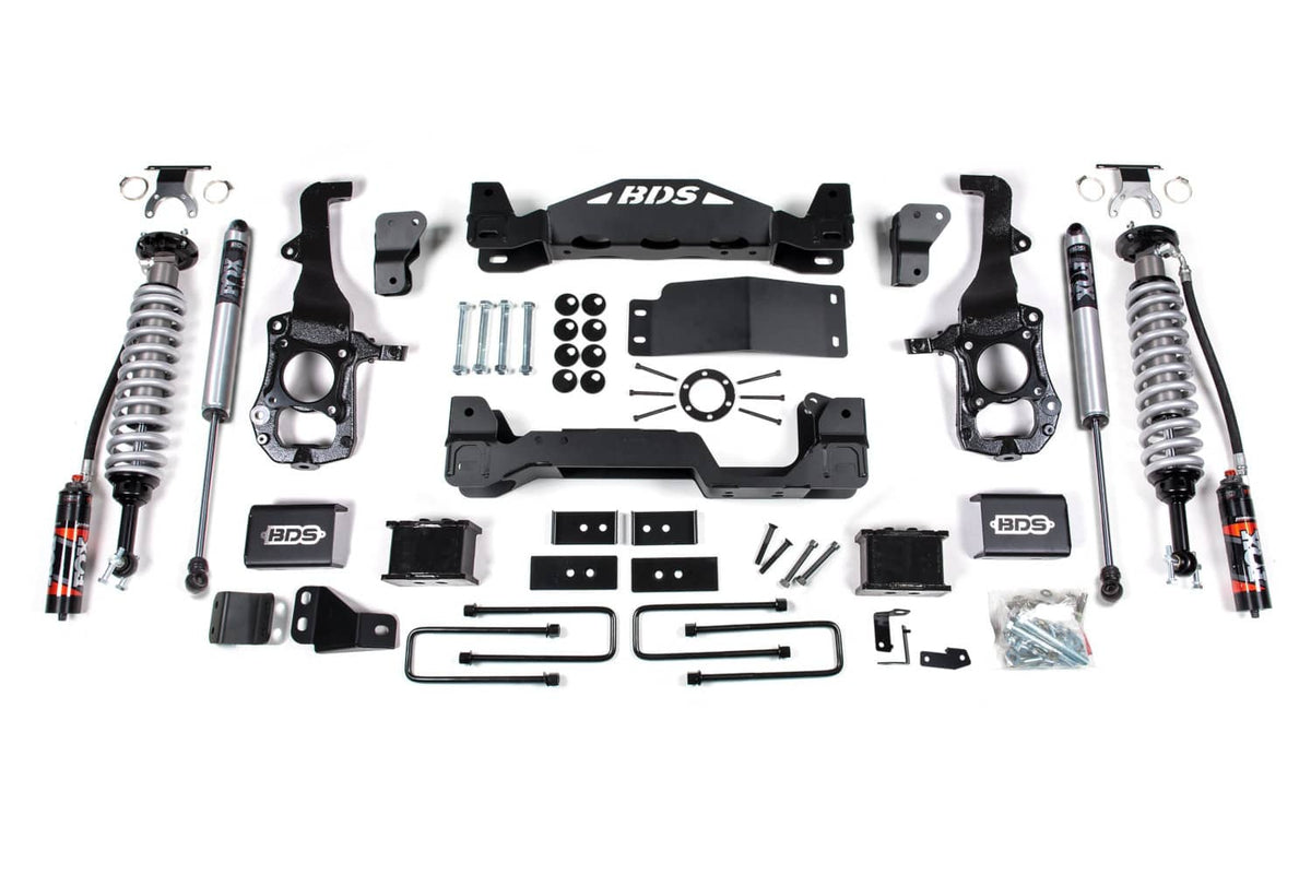 6" LIFT KIT W/ FOX 2.5 COIL-OVERS 21-26 F150 4WD