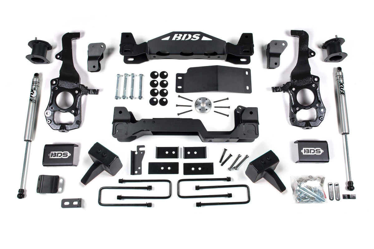 4" LIFT KIT W/ FOX 2.0 SHOCKS & 3" REAR LIFT 21-26 F150 4WD