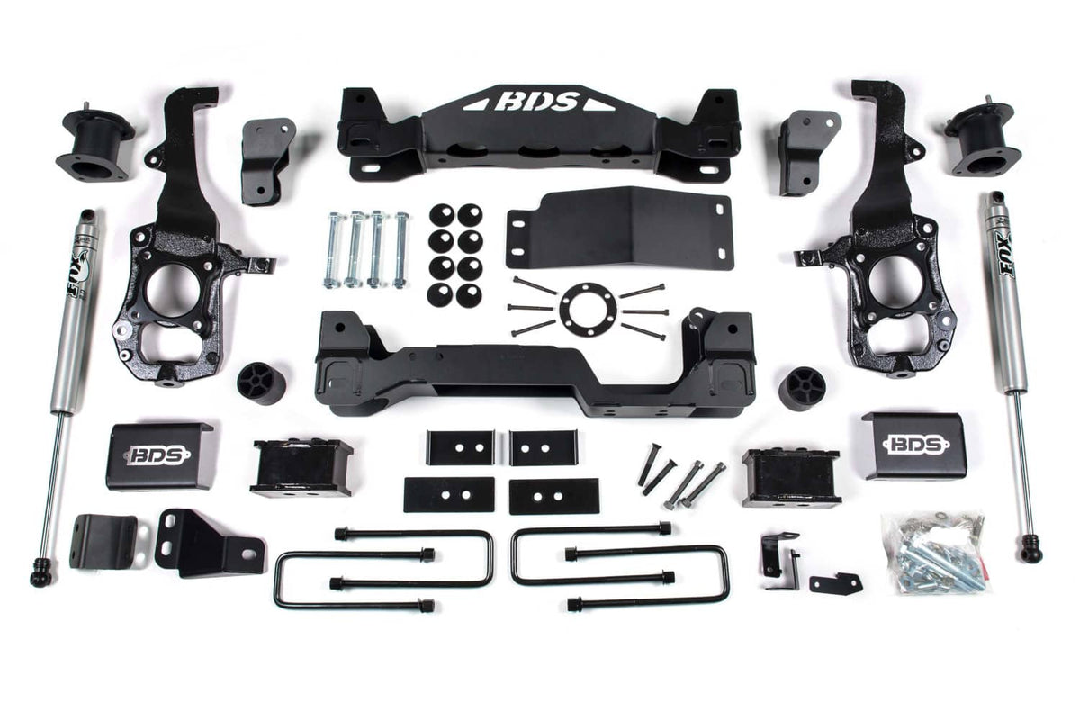 4" LIFT KIT W/ NX2 SHOCKS & 3" REAR LIFT 21-26 F150 4WD