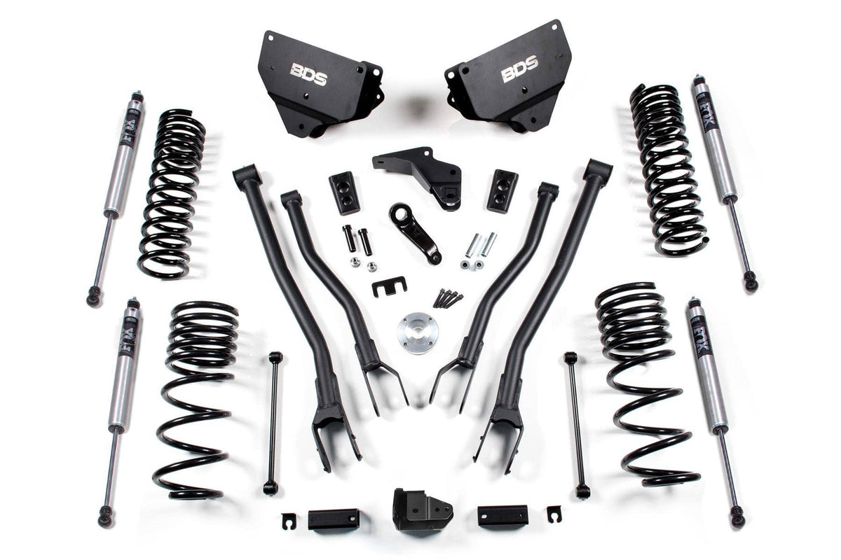 4" 4-LINK LIFT KIT W/ FOX 2.0 SHOCKS 14-18 RAM 2500 4WD DIESEL