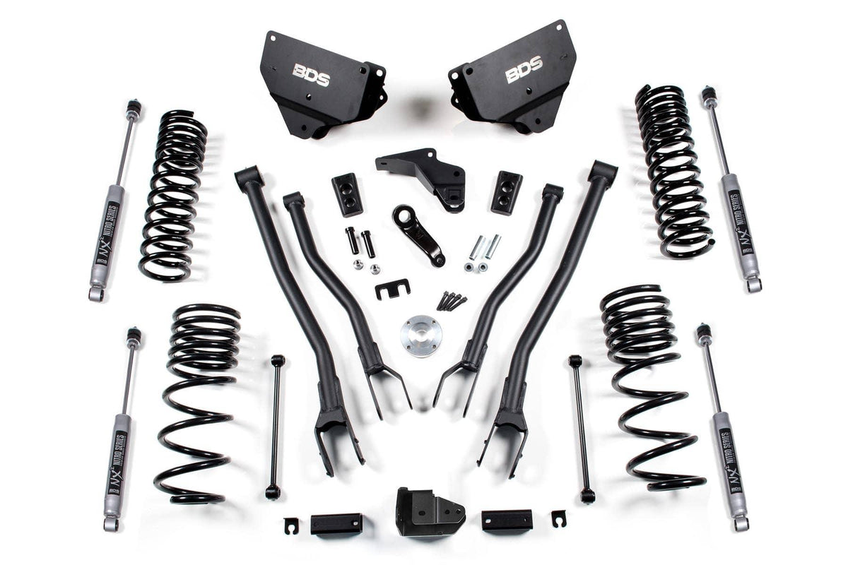 4" 4-LINK LIFT KIT W/ NX2 SHOCKS 14-18 RAM 2500 4WD DIESEL