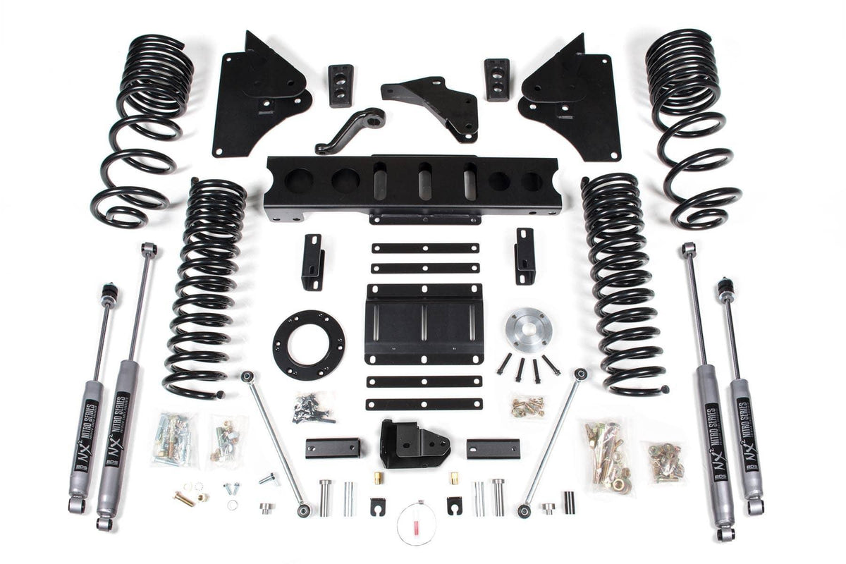 5.5" LIFT KIT W/ NX2 SHOCKS 14-18 RAM 2500 4WD GAS W/ 6-BOLT T-CASE