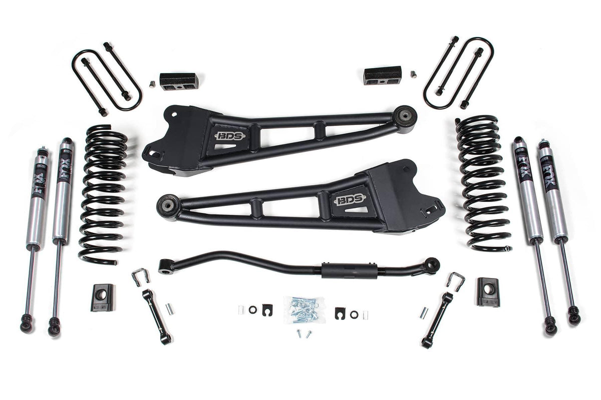 3" RADIUS ARM LIFT KIT W/ FOX 2.0 SHOCKS 13-18 RAM 3500 4WD DIESEL