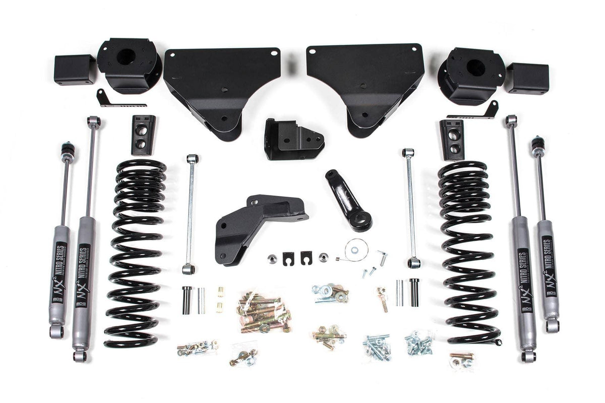 4" LIFT KIT W/ NX2 SHOCKS 14-18 RAM 2500 4WD DIESEL W/ AIR RIDE