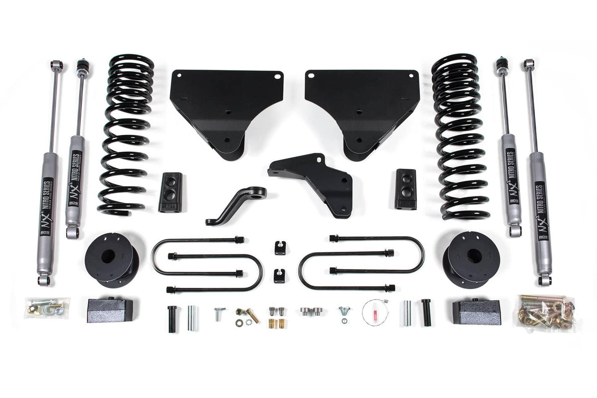 4" LIFT KIT W/ NX2 SHOCKS 13-18 RAM 3500 4WD GAS W/ AIR RIDE